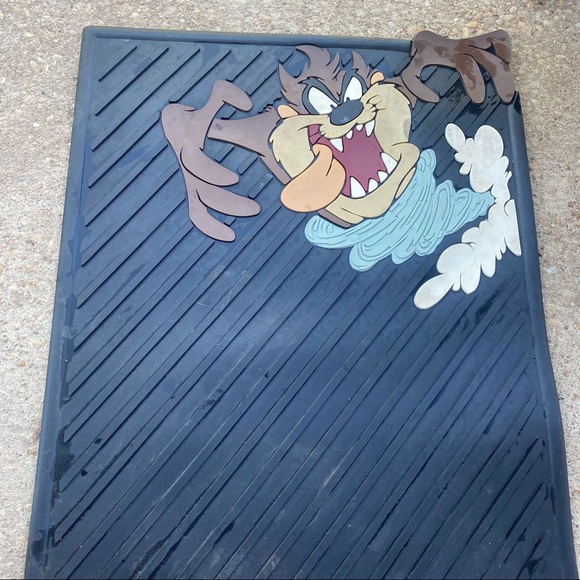 TAZ car matts vintage looney tunes
